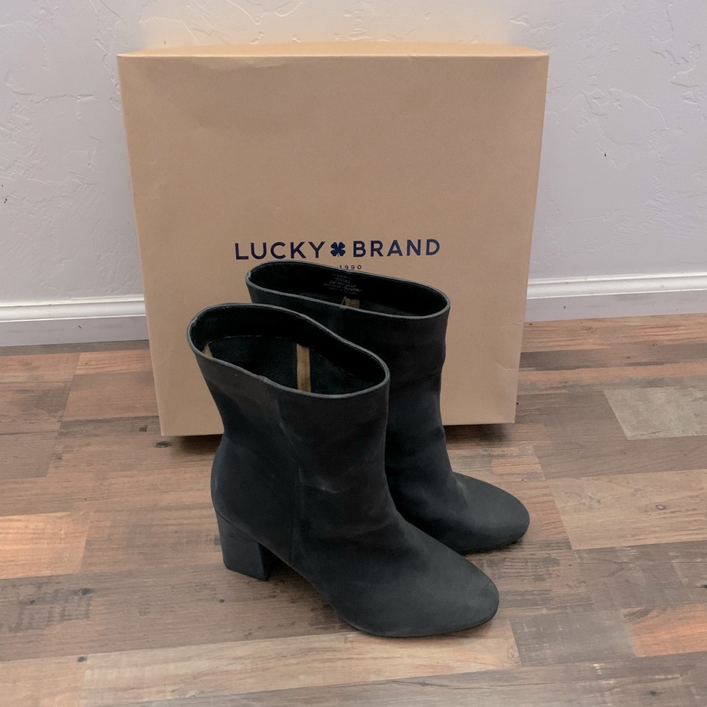 Lucky Brand Walwyn Calf Boots